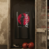 Vintage japanische Samurai-Kriegersonne T-Shirt