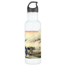 Vintage japanische Ukiyo-e Floating World Art Edelstahlflasche