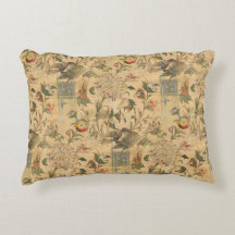 Vintage japanische Vögel Elephant Tree Floral