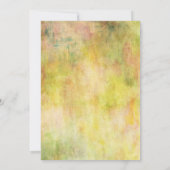 Vintage japanische Vogelhochzeit Einladung (Rückseite)