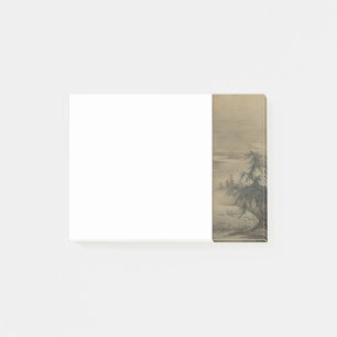 Vintage japanische Zhou Maoshu Lotuses Post-it Klebezettel