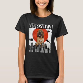 Vintage Japanischer Dogzilla Bluthund T-Shirt