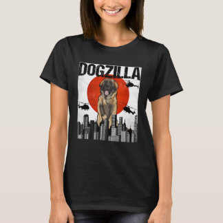 Vintage Japanischer Dogzilla Leonberger T-Shirt