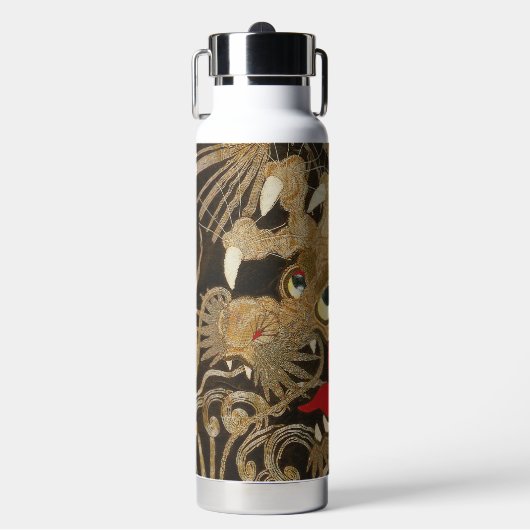 Vintage-Japanischer Drache Trinkflasche (Vorderseite)