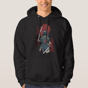 Vintage japanischer Samurai Bushido Krieger hält t Hoodie