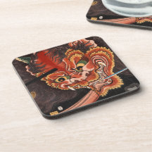 Vintage-Japanischer-Yokai-Oni-König-Fine-Art