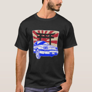 Vintage Japanisches Drift Auto Streetwear Retro Dr T-Shirt