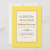 Vintage Jasminblütenhochzeit Einladung (Rückseite)