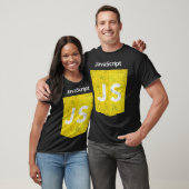 Vintage JavaScript Logo Klassisches T-Shirt (Unisex)