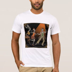 Vintage Jazz Age-Tanzskelette aus den 1920er Jahre T-Shirt