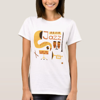 Vintage Jazzmusik T-Shirt