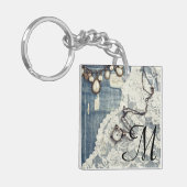 Vintage Jeans Viktorianische Spitzenpocket Watc Sc Schlüsselanhänger (Vorderseite links)