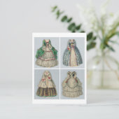 Vintage Jenny Lind Paper Dollars Postkarte (Stehend Vorderseite)