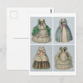 Vintage Jenny Lind Paper Dollars Postkarte (Vorne/Hinten)