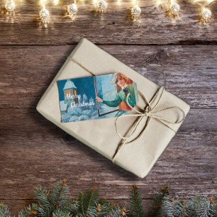 Vintage Jenny Nyström individuelle Weihnachtsgrüße Geschenkanhänger