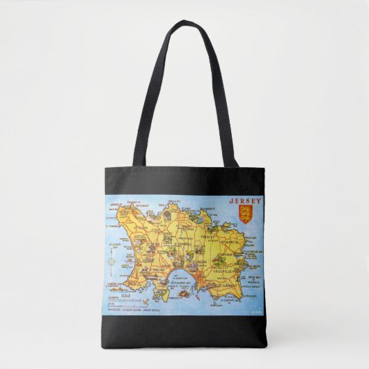 Vintage Jersey-Karte Tasche (Vorderseite)