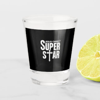 Vintage Jesus Christian Design Jesus Christ Super  Schnapsglas