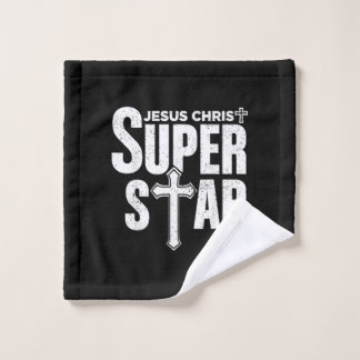 Vintage Jesus Christian Design Jesus Christ Super  Waschlappen