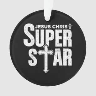 Vintage Jesus Christliches Design Jesus Christus S Ornament
