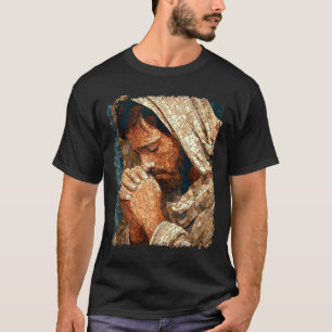 Vintage-Jesus-Christus-Kirche-Buntglas-Tank T-Shirt