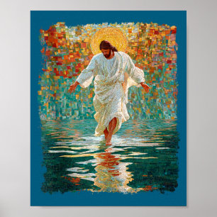 Vintage-Jesus-Christus-Kirchendesign-Tank-Top-Druc Poster
