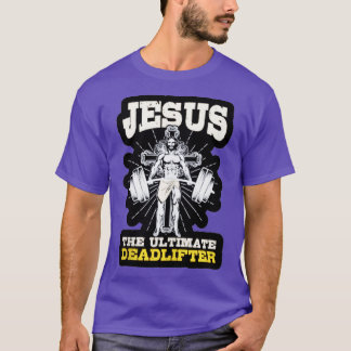 Vintage Jesus, der ultimative Kraftsportler, lusti T-Shirt
