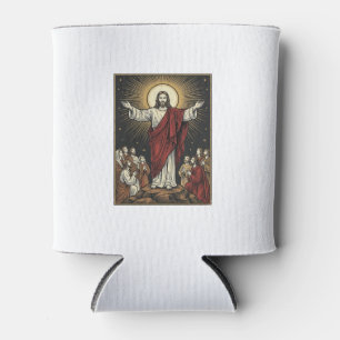 Vintage Jesus Strahlende Herrlichkeit Christliche  Dosenkühler