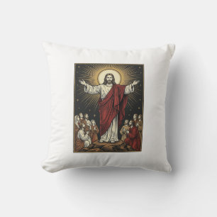 Vintage Jesus Strahlende Herrlichkeit Christliche Kissen