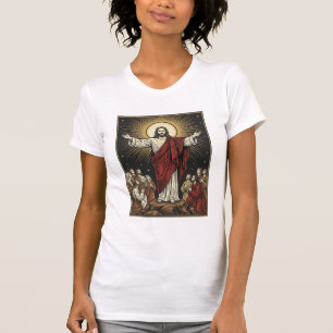 Vintage Jesus strahlende Herrlichkeit christliche T-Shirt