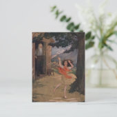 Vintage Johanna Spyri Heidi der Schweizer Alpen Postkarte (Stehend Vorderseite)