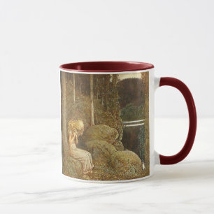 Vintage John Bauer Fantasy- / Märchenkunst Tasse