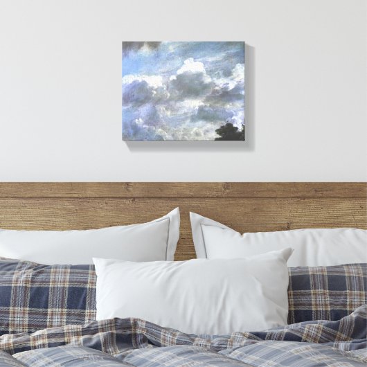 Vintage John Constable Cloud-Studie Leinwanddruck (Insitu (Schlafzimmer))