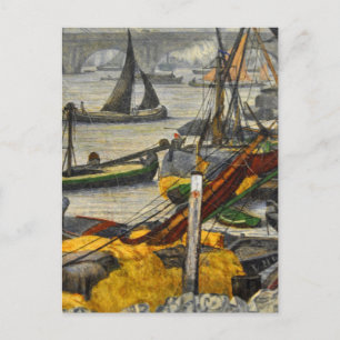 Vintage John Stanhope Gedanken an die Vergangenhei Postkarte