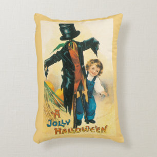 Vintage Jolly Halloween Vogelscheuche Ellen Clapsa Dekokissen