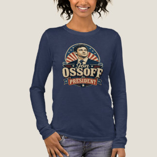 Vintage Jon Ossoff Für Präsident Politisch Tri-Blend Shirt