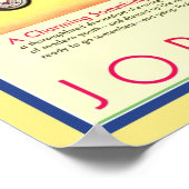 Vintage "Jordan"-Kfz-Werbung Poster (Ecke)