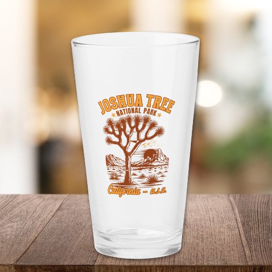 Vintage Joshua Tree National Park Gift Glas
