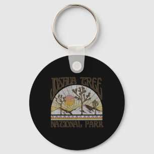 Vintage Joshua Tree Nationalpark Retro Outdoor-Cam Schlüsselanhänger