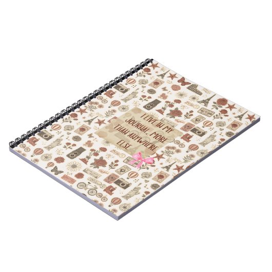 vintage journal notizblock (Linke Seite)