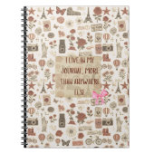 vintage journal notizblock (Vorderseite)