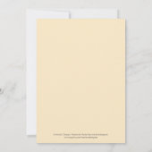 Vintage Journalismus-Abschluss-Einladung Einladung (Rückseite)