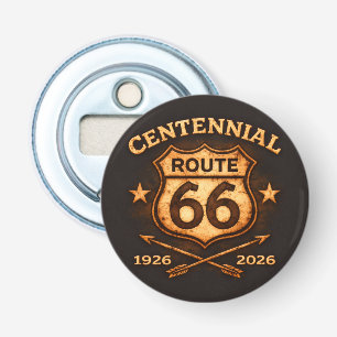 Vintage-Jubiläums-Andenken an die Route 66 Flaschenöffner