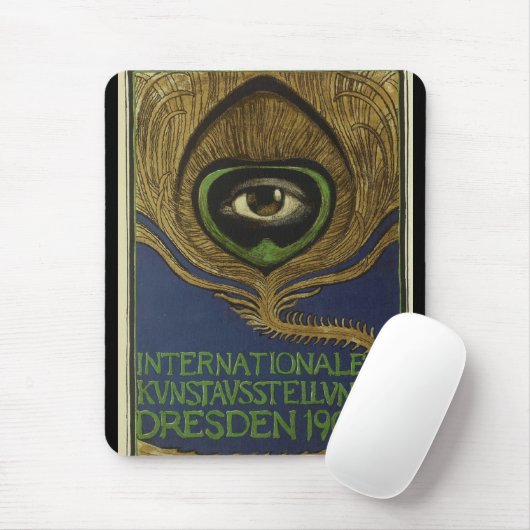 Vintage Jugendausstellung Klingner Mousepad (Mit Mouse)