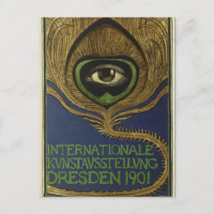 Vintage Jugendausstellung Klingner Postkarte