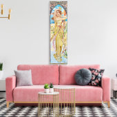 Vintage Jugendgoddess Leinwanddruck (Insitu (Wohnzimmer))