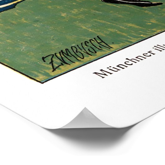 Vintage Jugendjugendabdeckung Poster (Ecke)