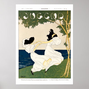 Vintage Jugendjugendabdeckung Poster