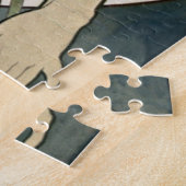 Vintage Jugendstil Alphonse Mucha Illustration Puzzle (Seite)