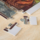 Vintage Jugendstil Alphonse Mucha Puzzle (Seite)