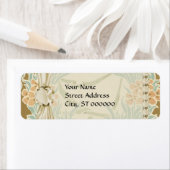 Vintage Jugendstil-Blume (Insitu)